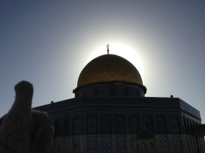 The Dome of the Rock.  Dang.