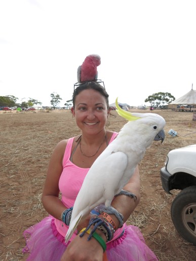 I kindly took no photos of the Naked Disco. But I do have me with cockies!