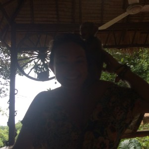 Kiri the Monkey.  Just a lil' ball of earring / map eatin' adorable :)