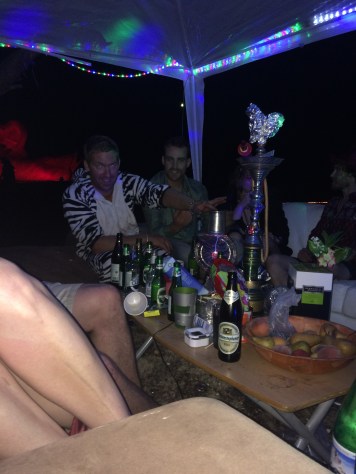 Our camp. Where people use glow globes to set metal shit on fire, to light paper. This actually succeeded. After like 4 hours :(