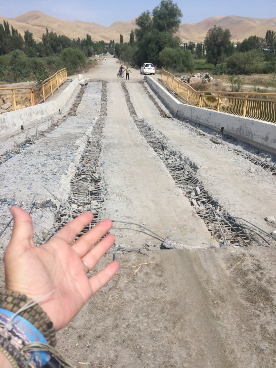 The bridge is out, but I'm NOT fuckin' going around...